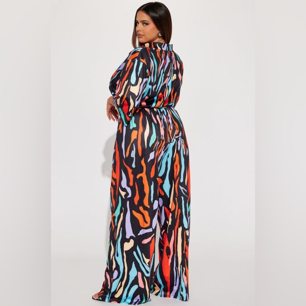 Full Of Color Pant Set - Multi Color - Picture 2 of 12